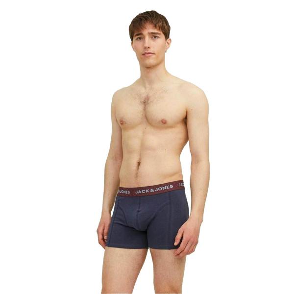 Jack And Jones Mens James Boxer Shorts (Pack of 3) - Multicoloured - 