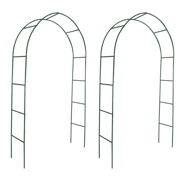 Berkfield Garden Arch 2 pcs Climbing Plants