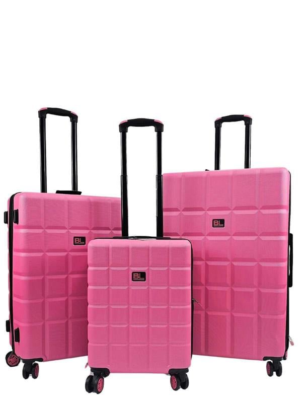 Infinity Luggage Hard Shell Classic 4 Wheel Travel Suitcase Set