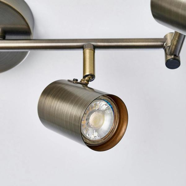 Pagazzi Lighting Hereford Matte Pewter 6-Spot Bar