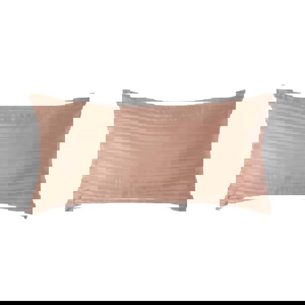 HOMESCAPES Silky 330 TC Egyptian Cotton Satin Stripe Pillowcase, European Size