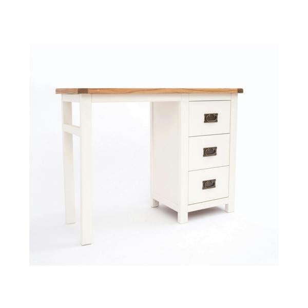 Cabinet Bits Lovere 3 Drawer Desk - Dressing Table Brass Drop Handle