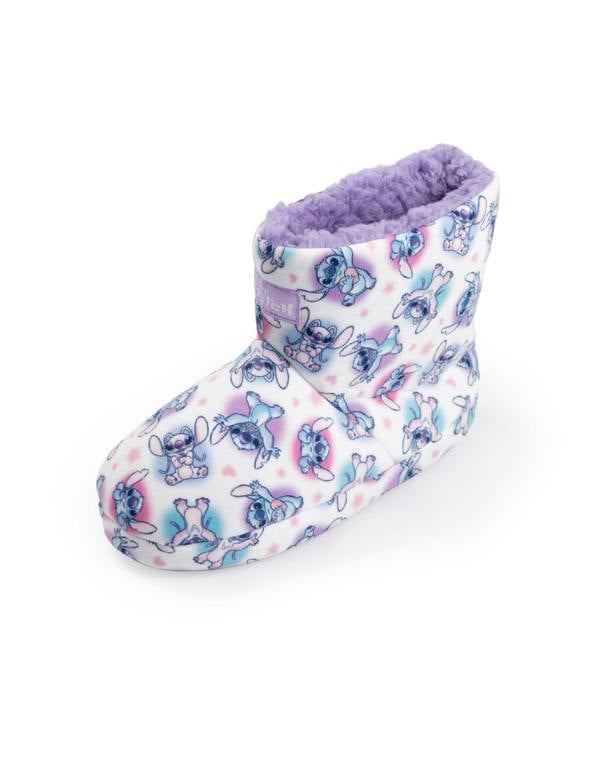 Lilo & Stitch Girls Multicoloured Character AOP Slipper Boots