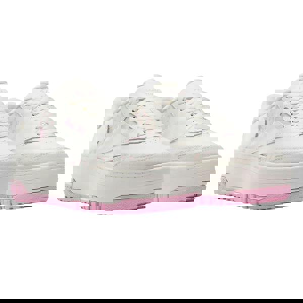 Reebok Childrens/Kids X Barbie Club Leather Trainers - White/Pink