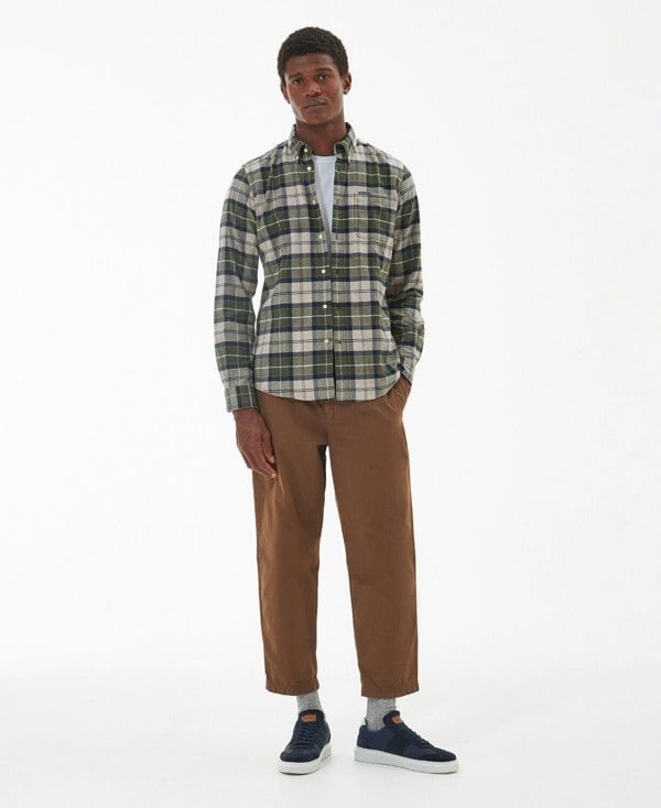 Barbour Kyeloch Tailored Shirt - Forest