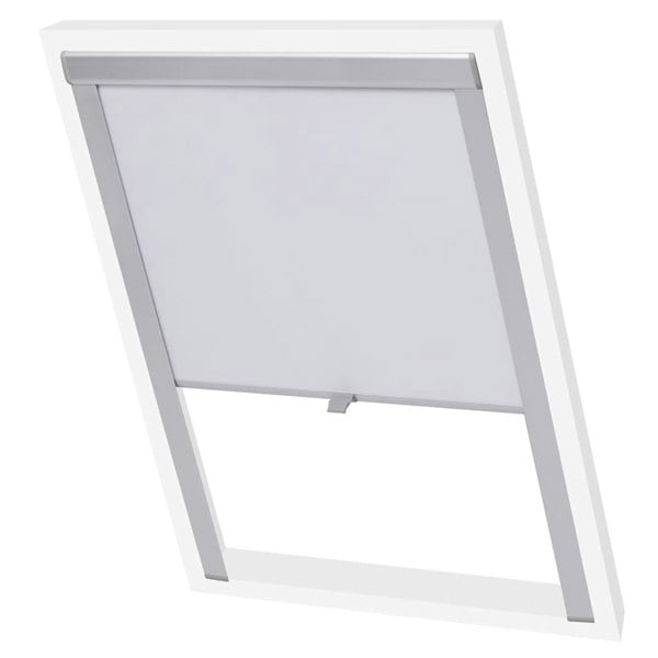 Berkfield Blackout Roller Blinds White M04/304