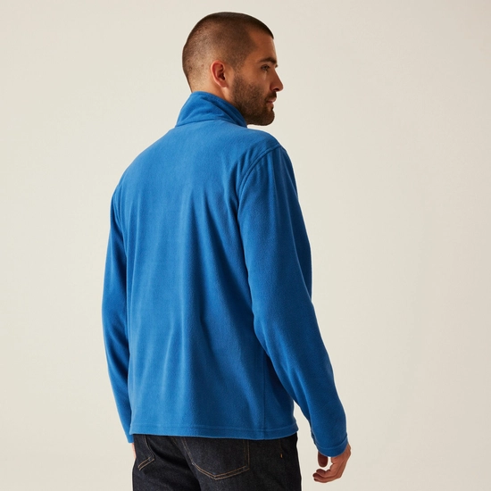 Regatta Mens Micro Zip Neck Fleece Top - Royal Blue