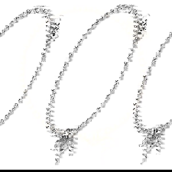 Bedlington Terrier Silver Ball Bead Bracelet - Personalised - MYLEE London