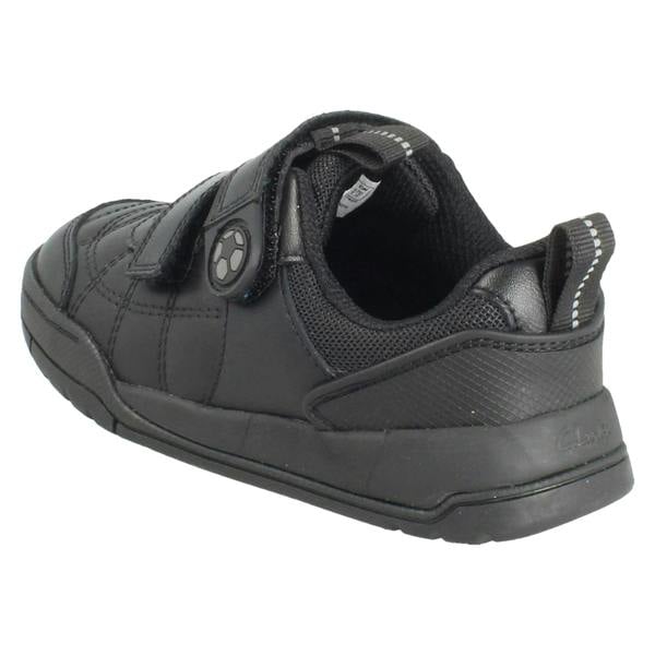Clarks Boys Clarks Football Inspired School Shoes Laser Cross