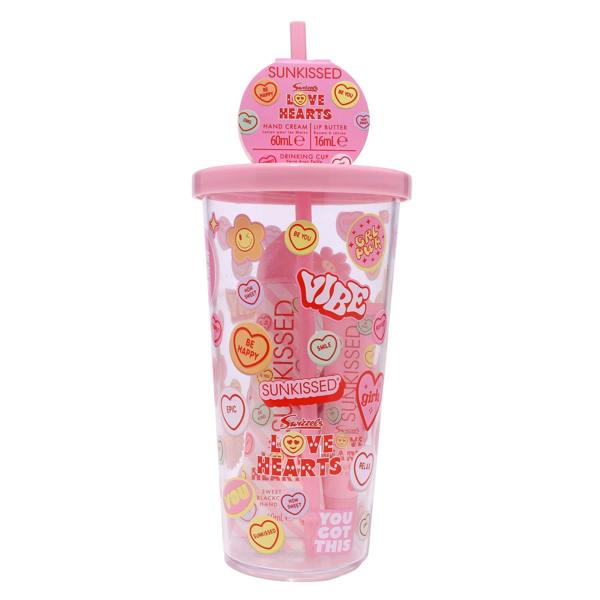 Sunkissed x Love Hearts Drinking Cup Set