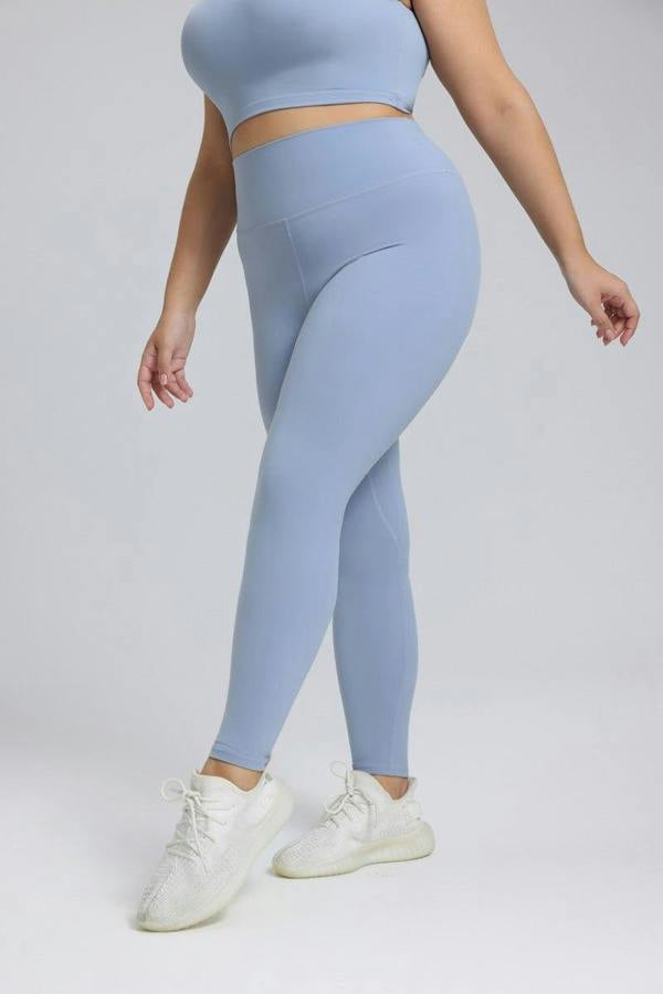 Anniou Plus Size Naked Feel Yoga Pants