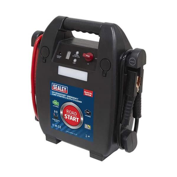 Clarke International Sealey RoadStart Emergency Jump Starter 12V 3.5L 6-Cylinder - RS102B