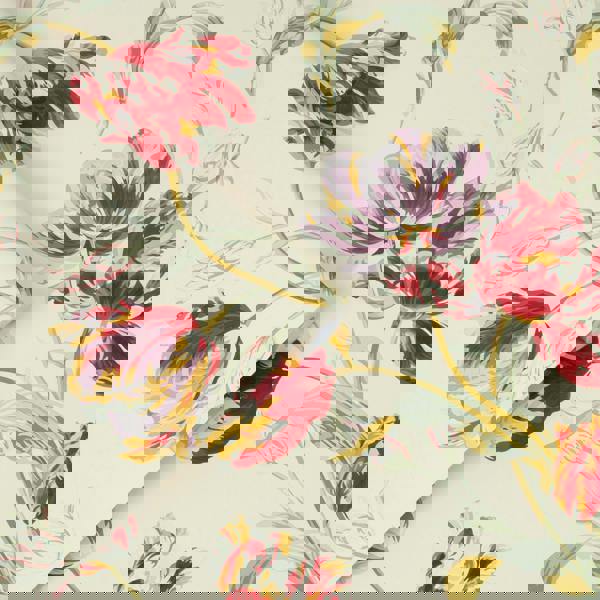 Laura Ashley Gosford Wallpaper - Cranberry - 10m