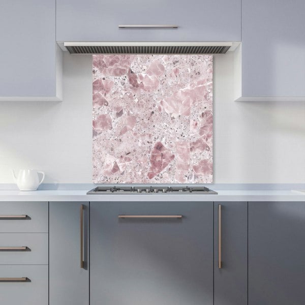 Warren Reed - Designer Dusty Pink Quartz Effect Kitchen Splashback