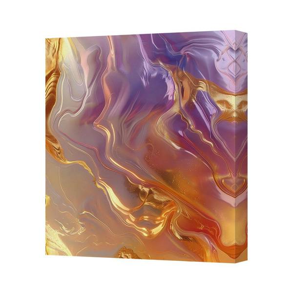 Benjamin Tate Design Contemporary Abstract Canvas Art Print UK Handmade On Deep Gallery Frame