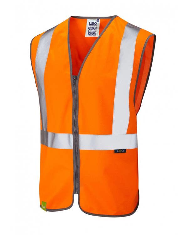 Eggesford Rail Zip Waistcoat Leo Workwear