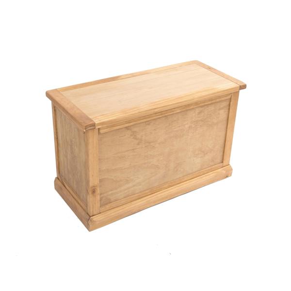 Cabinet Bits Lucca Waxed Blanket Box Ottoman