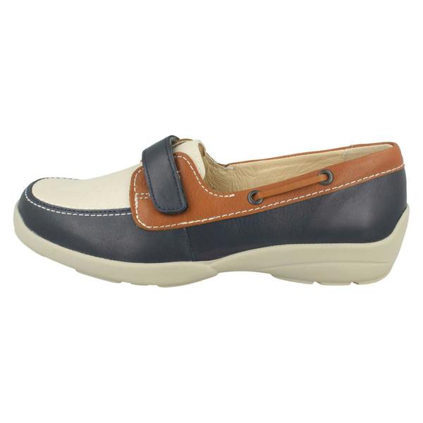 DB Shoes Ladies Easy B Flat Loafer Style Shoes - Elizabeth