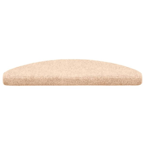 Berkfield Self-adhesive Stair Mats 5 pcs Brown 65x21x4 cm Needle Punch