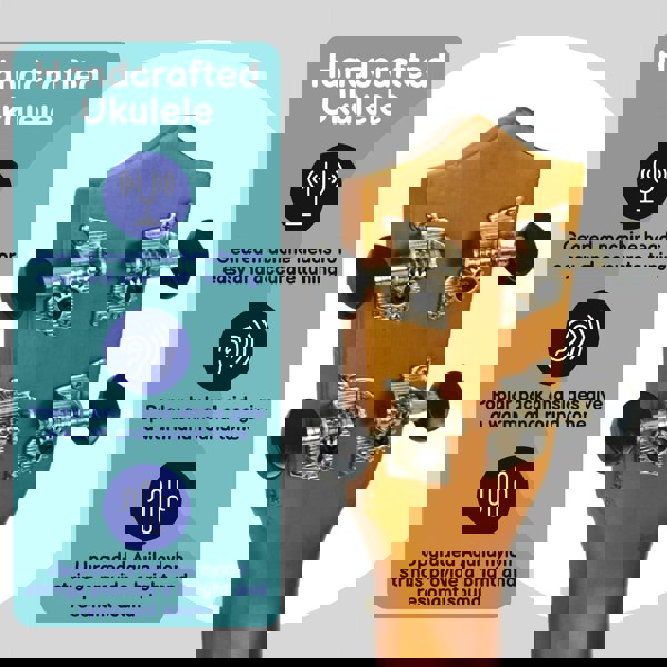 A-Star Soprano Ukulele With Bag Ukuleles#Colour_Natural