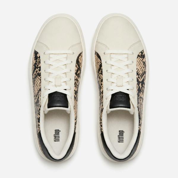 FitFlop RTG SUEDE SNAKE Casual Trainers Casual Trainers in Light Brown