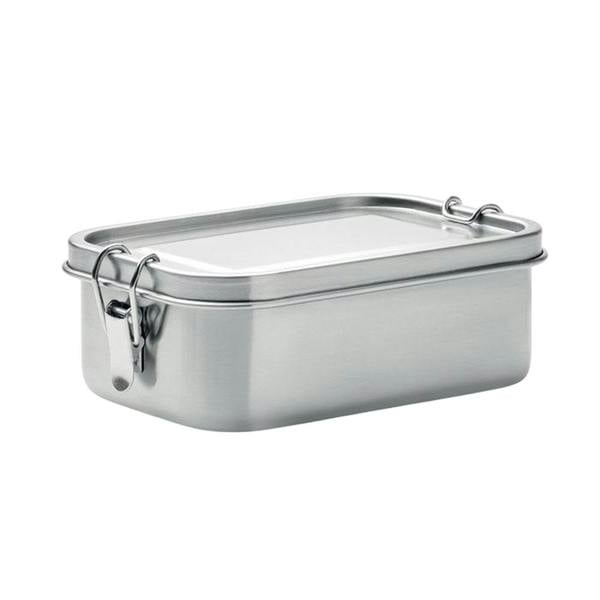 MidOcean Chan Stainless Steel Lunch Box - Matt Silver - 