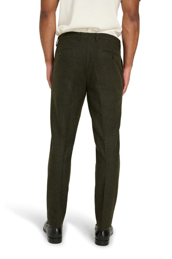 Harry Brown London Henry Tweed Trousers - Olive