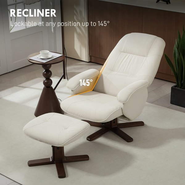 Recliner with Ottoman
