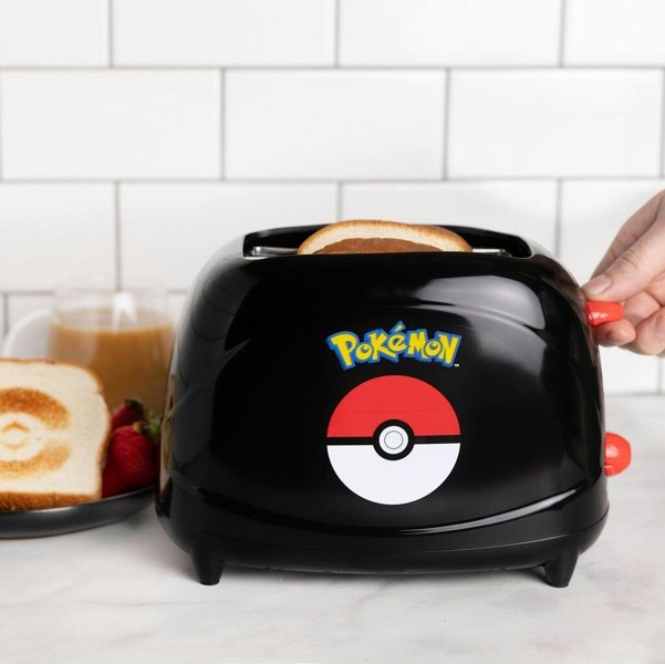 Venom Pokémon Poké Ball 2-Slice Toaster with Reheat and Defrost