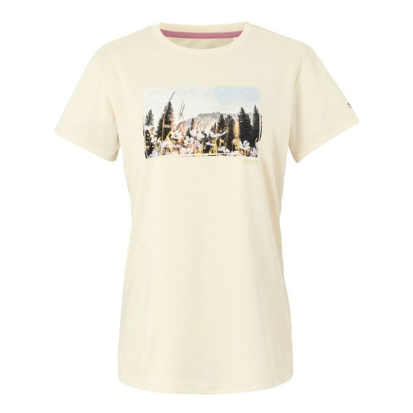 Regatta Womens/Ladies Fingal IX Scenery T-Shirt - Light Vanilla