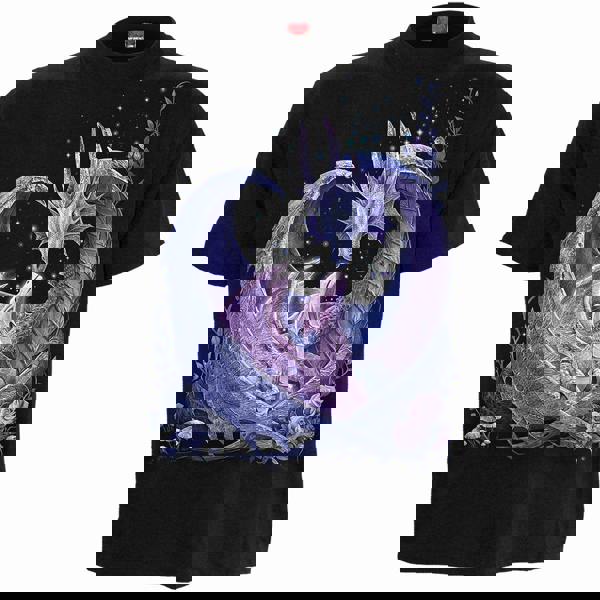 MATERNAL INSTINCTS - Front Print T-Shirt Black