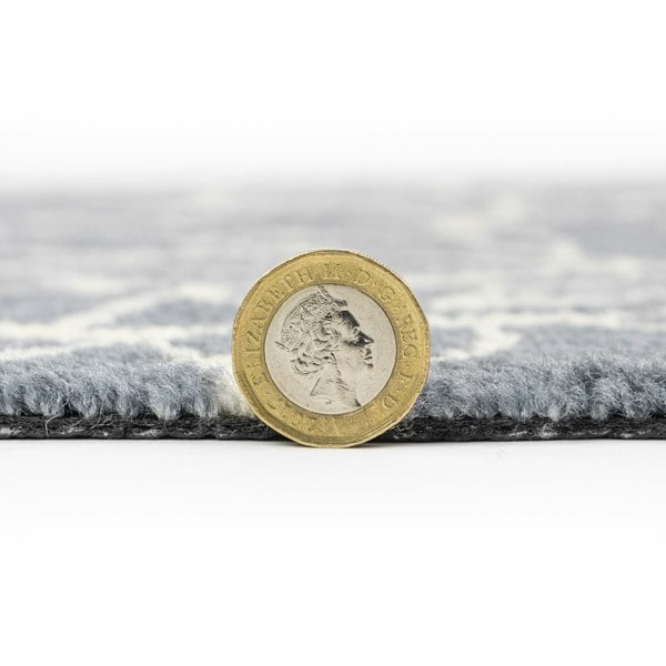 JVL Mega Mat Machine Washable Entrance Runner and Doormat Set, Floral