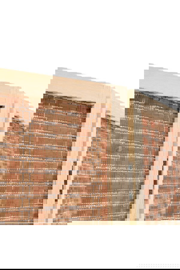 Living and Home 6-Panel Bamboo Woven Folding Room Divider