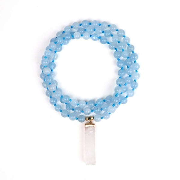 Myga Courage Mala Bead Necklace