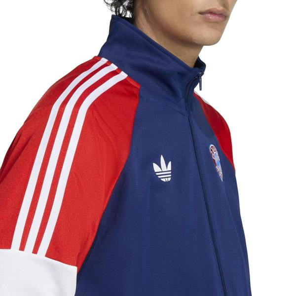 Adidas Mens FC Bayern Munich Pique Track Top - Blue - 