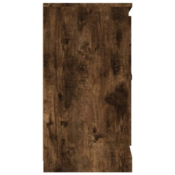 Berkfield Sideboard Smoked Oak 70x35.5x67.5 cm Engineered Wood