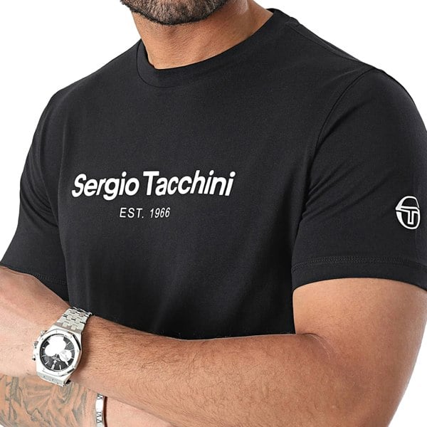 Sergio Tacchini Goblin T-Shirt Black/White