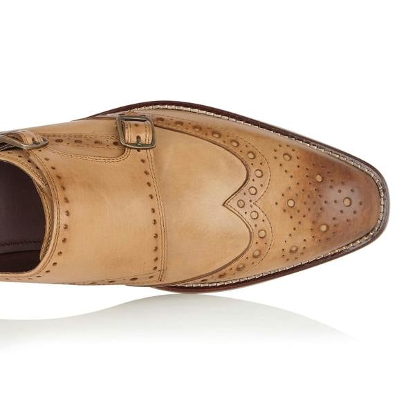 Leonard Monk Tan - London Brogues
