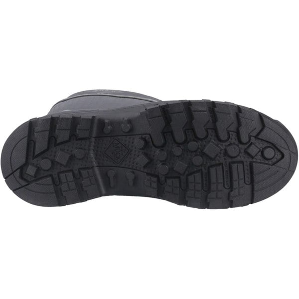 Muck Boots Grit S5 Rubber Men's Black/Grey Wellington Boots