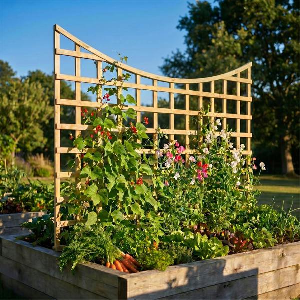 5 pack trellis concave top square [w.6ft x h.6ft] 1