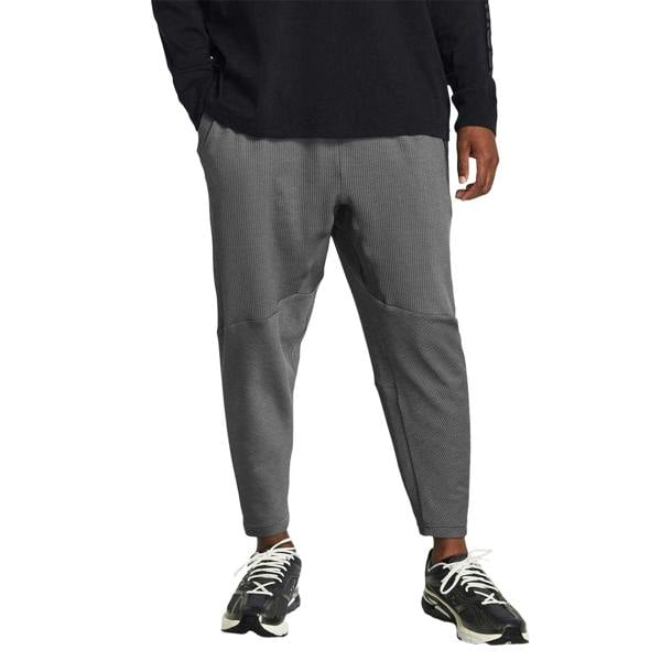 Under Armour Mens Ribbed Jogging Bottoms - Grey - 