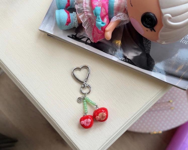 Lovedbymimii Softling Cherries Bagcharm