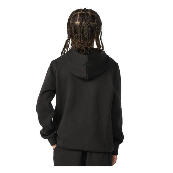 Puma Boys Brushed Fleece Hoodie - Black - 