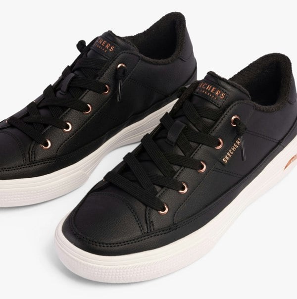 Skechers 177189/BLK ARCH FIT ARCADE - ON MY WAY Womens Trainers Black