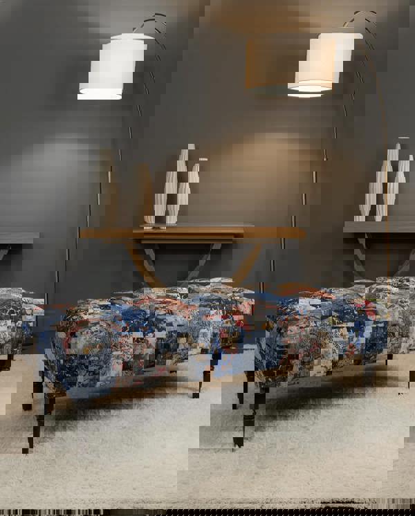 Multi-size upholstered footstool ottoman used as extra seating in lounge - ISTOOLS