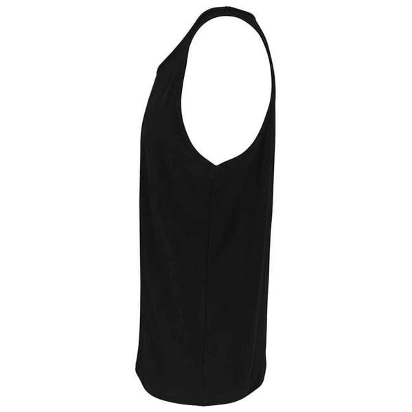 SOLS Unisex Adult Crusader Organic Cotton Tank Top - Deep Black