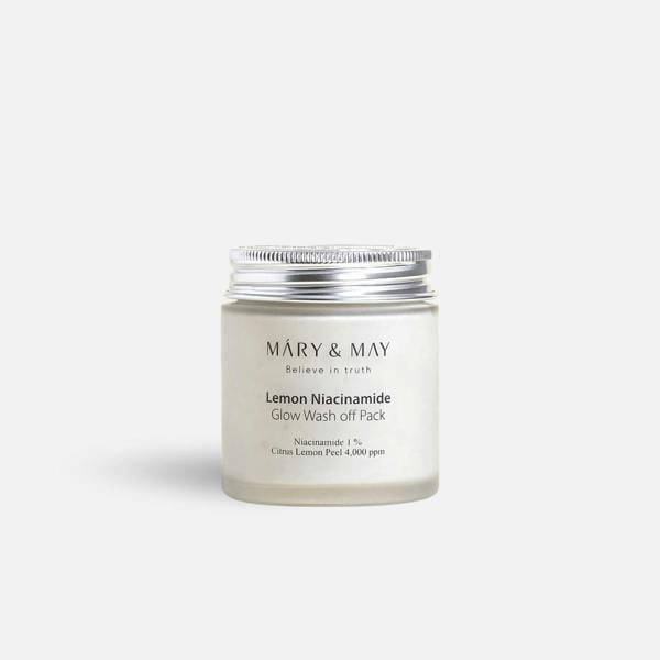 MARY & MAY Lemon Niacinamide Glow Wash off Pack 