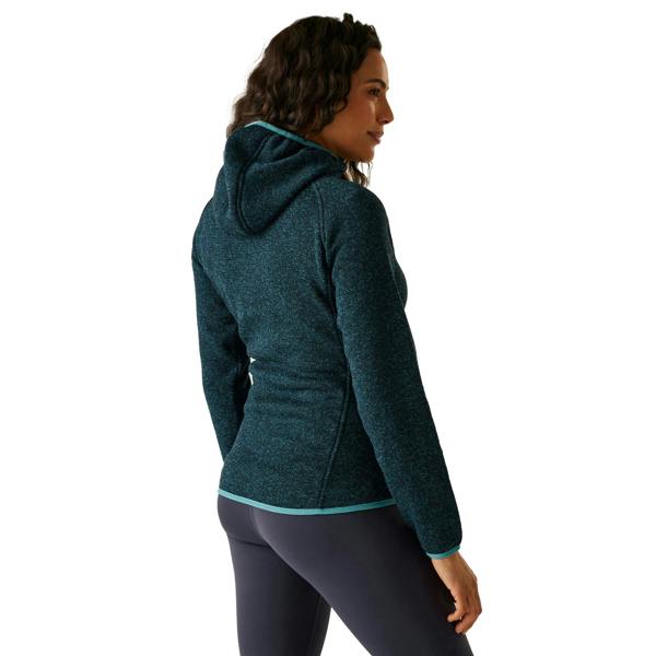 Regatta Womens/Ladies Newhill Hooded Fleece Jacket - Storm Blue - 