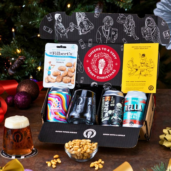 QWERTY Beer Box Merry Christmas Pale Ale & IPA Kick-Off Kit