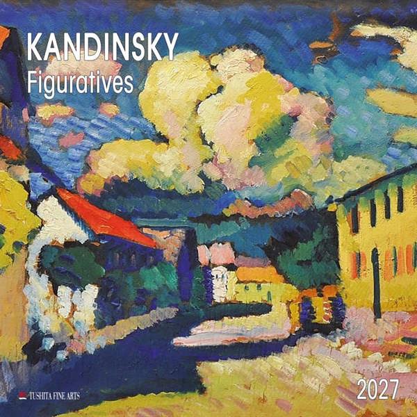 Kandinsky, Figuratives Calendar 2027, Wall Calendars, Month To View, Art, Gift